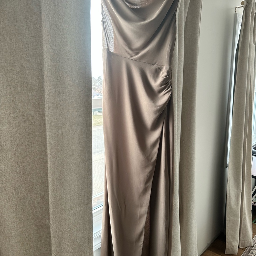 Show Me Your MuMu jodie Dress in Dune